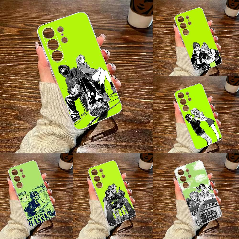 Phone Cases At Shein - 彼女が興味を持っていた男は、実は男ではなかった。Samsung S25、24、21、22、23、30、UltraPlus、Lite、Note用透明ケース。
