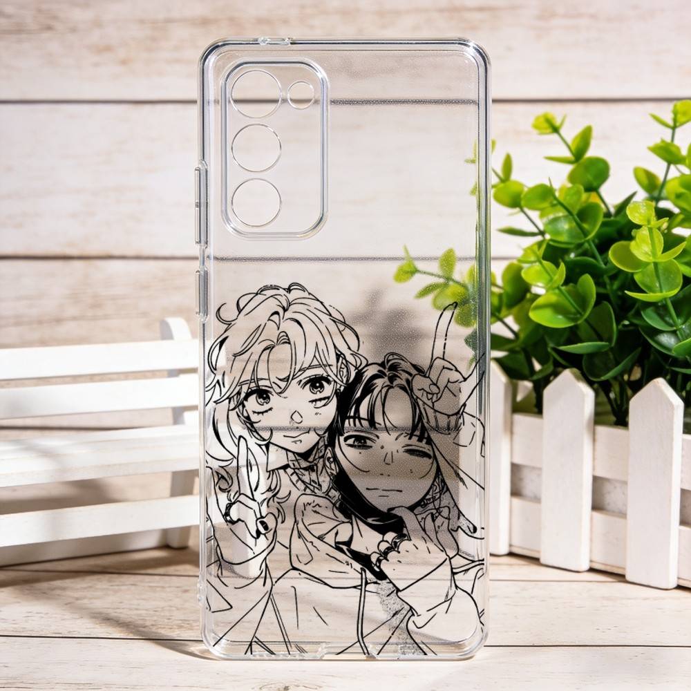 Phone Cases At Shein - 彼が興味を抱いたのは男の子ではなく、女の子だった。Samsung Galaxy S24 S25 S23 S22