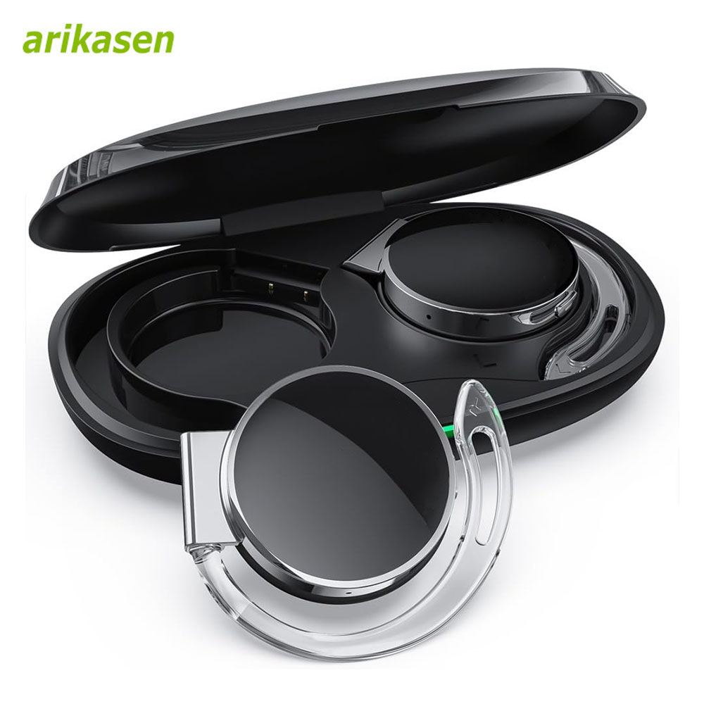 Phone Cases On Amazon - TWSヘッドセット,Bluetoothワイヤレス,オープンイヤーヘッドセット,インイヤースポーツヘッドセット,クリップオン,LEDライト