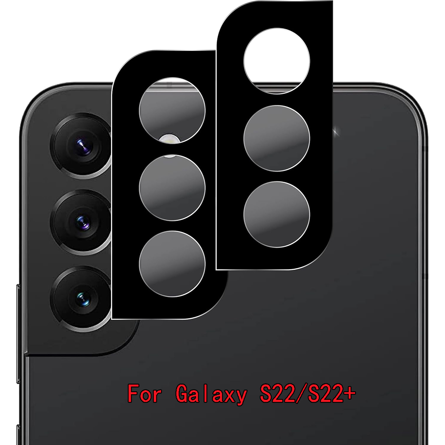 Camera Lens Protector - 2/4 個 HD レンズプロテクターフィルム Samsung Galaxy