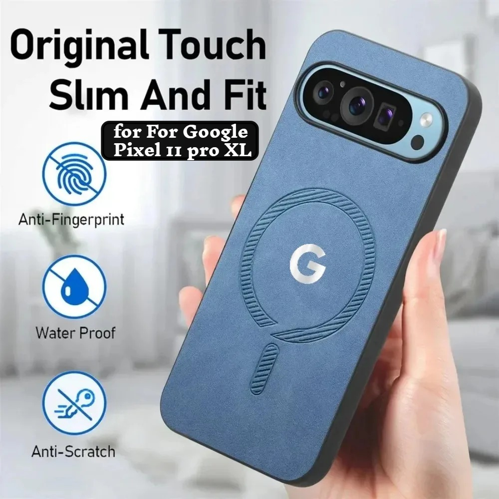 Phone Cases Google Pixel 10 Pro - プレミアムスエード肌に優しい磁気電話ケース Google Pixel 11 10 9
