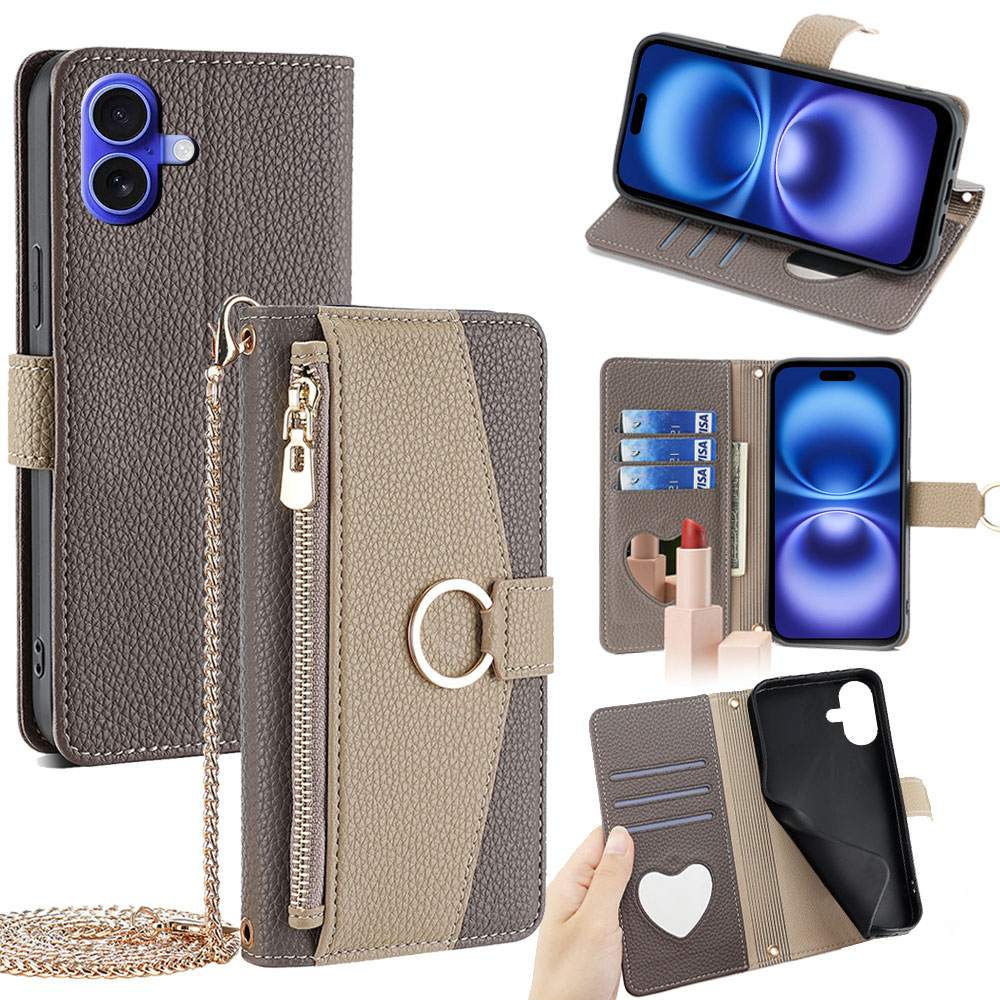 Phone Cases With Wallet - iPhone 17 Pro Max、iPhone 17 Air、16E対応