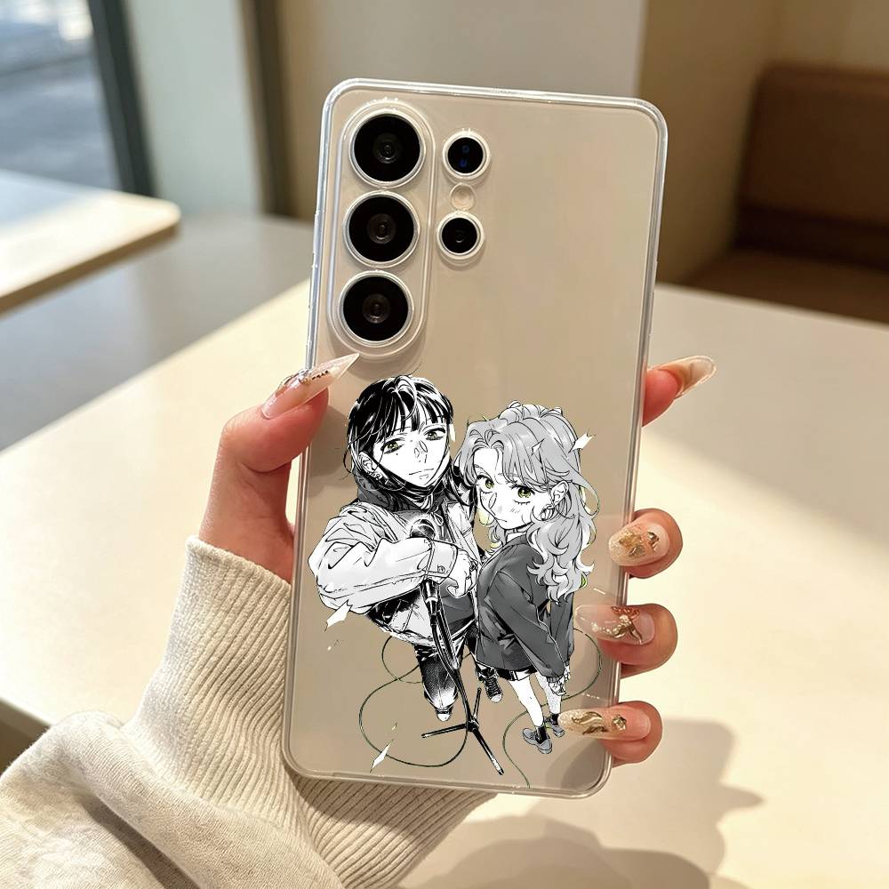 Phone Cases At Shein - 彼が興味を抱いたのは男の子ではありませんでした。Samsung S25、S24、S21、S22、S23、S30、Ultra、Plus、Fe用の透明カバー付きスマホケースです。