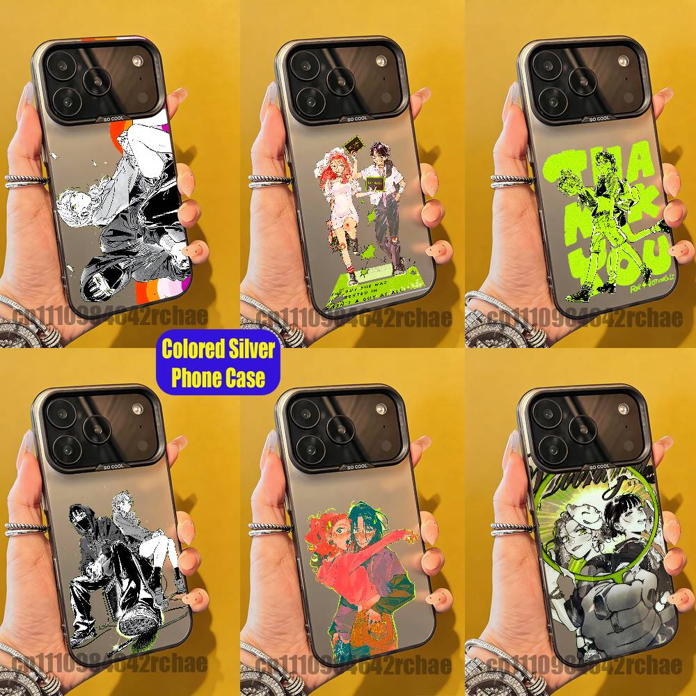 Phone Cases At Shein - 彼女が興味を抱いた人間は男ではありませんでした。電話ケース iPhone 15,17,11,14,13,16,12,Max,Plus,Air,Pro,Mini シルバーカバー
