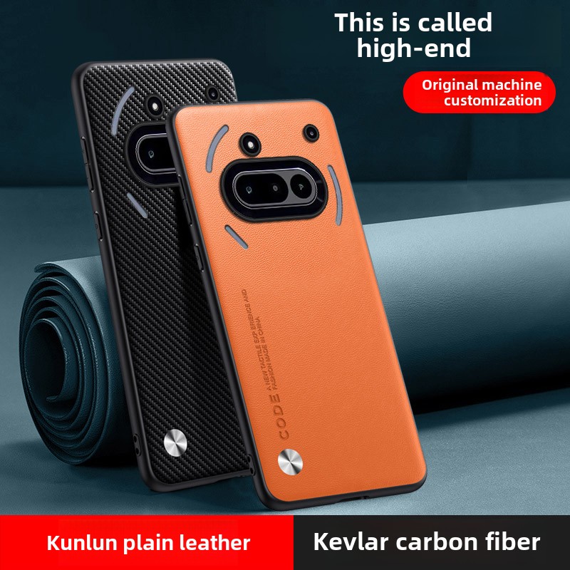 Phone Cases Nothing 3A - ケース何も電話 3A 高級 Pu レザー電話保護シリコーン耐衝撃カバー何も電話 3A