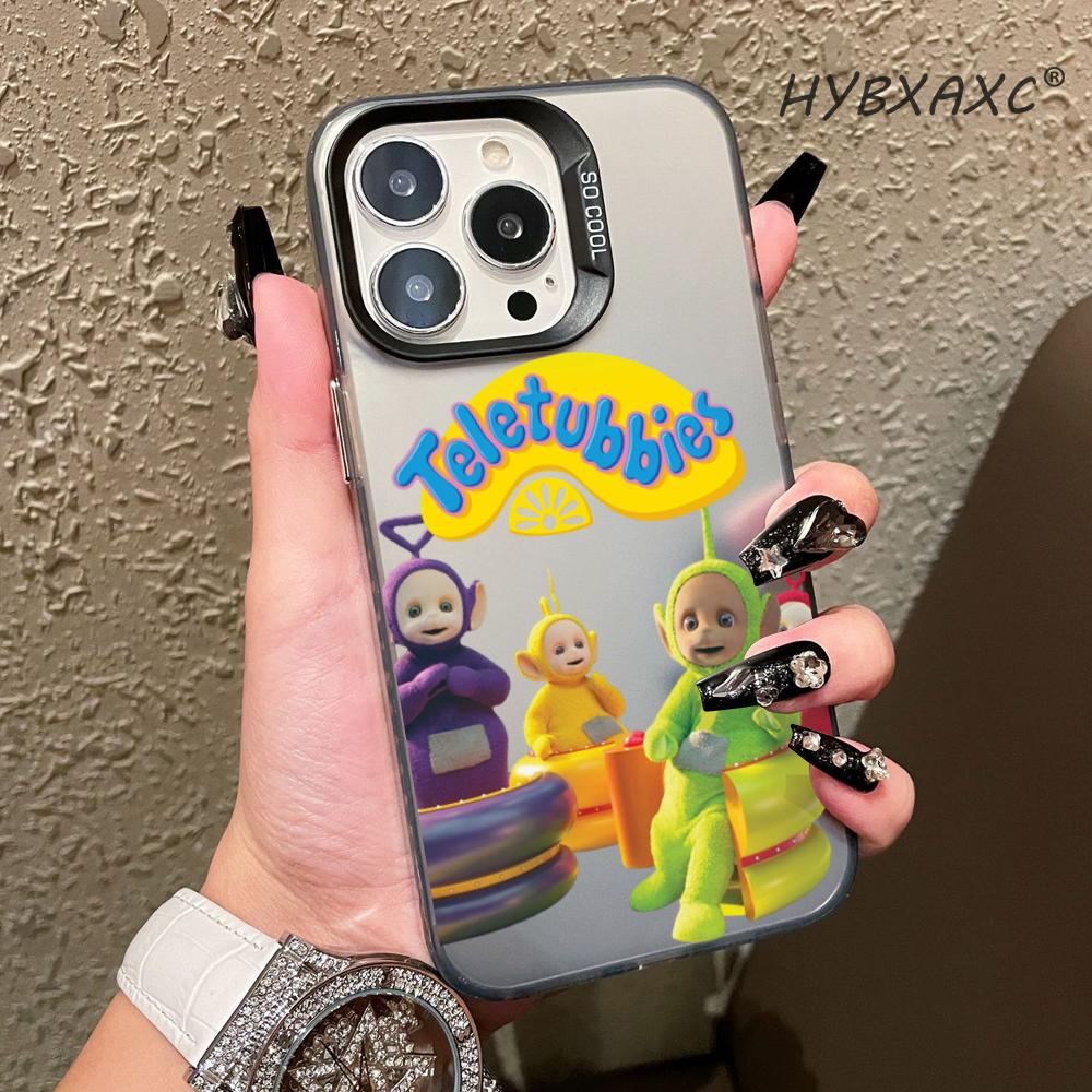 Phone Cases Cute - HDキュートT-テレタビーズ-Es iPhoneケース iPhone 16/15/14/13/12/11 Pro Max