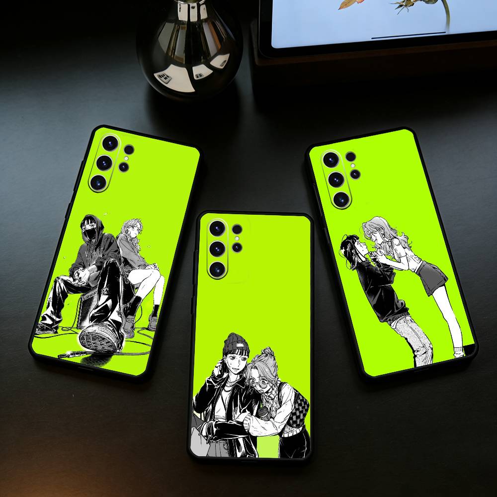 Phone Cases At Shein - 彼女が興味を持っていた男は、実は男ではなかった。Samsung S25、24、21、22、23、30、UltraPlus、Fe、Lite、Note用ソフトブラックカバー。
