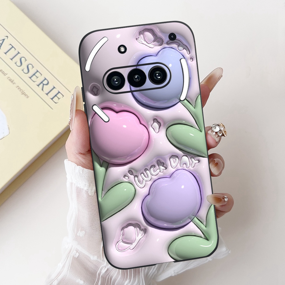 何も電話 3A A059 ケースかわいい漫画カバー耐衝撃電話 - Phone Cases Nothing 3A のレビューと価格