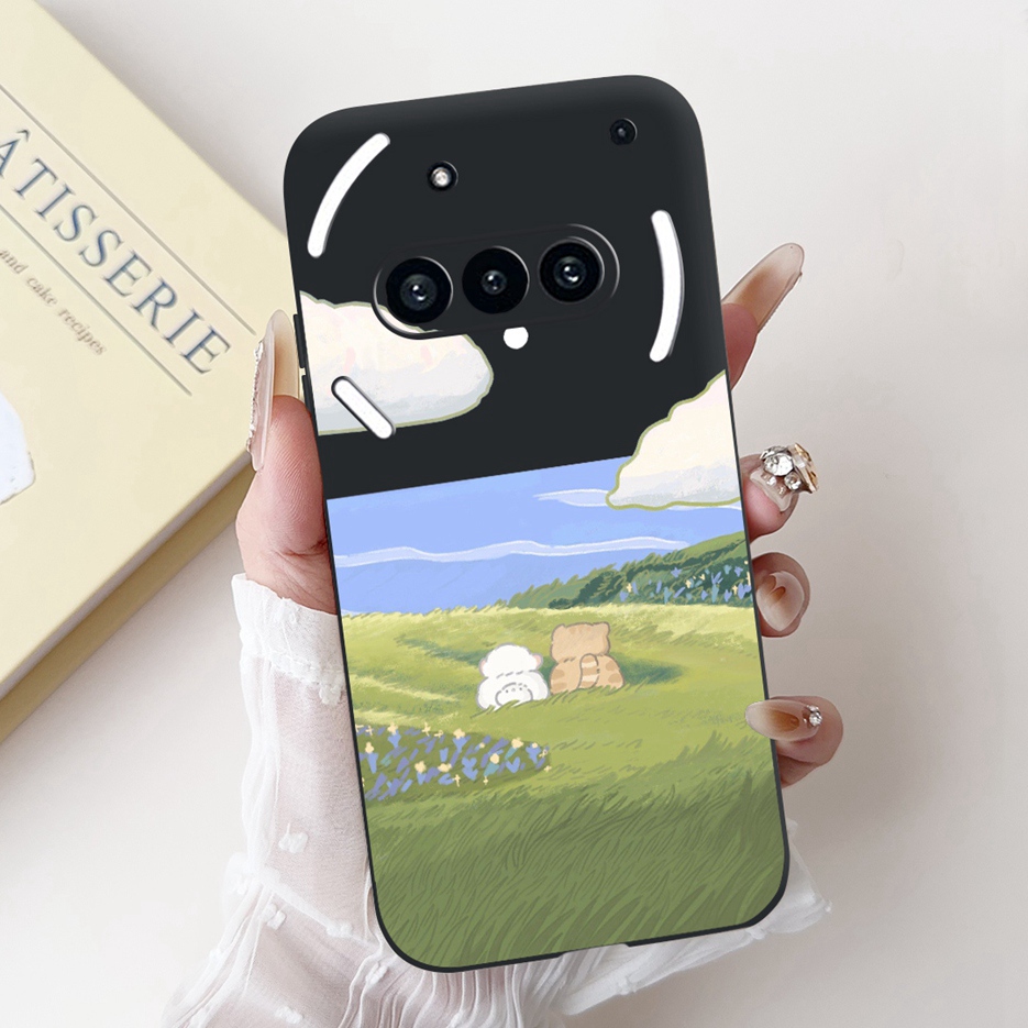 何も電話 3A A059 ケースかわいい漫画カバー耐衝撃電話 - Phone Cases Nothing 3A のレビューと価格