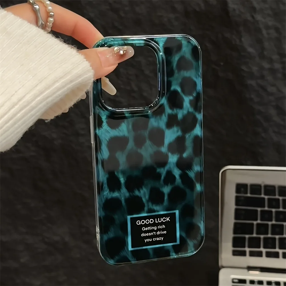 レトロレーザーキュートなヒョウ柄のiPhoneケース iPh - Phone Cases Durable のレビューと価格