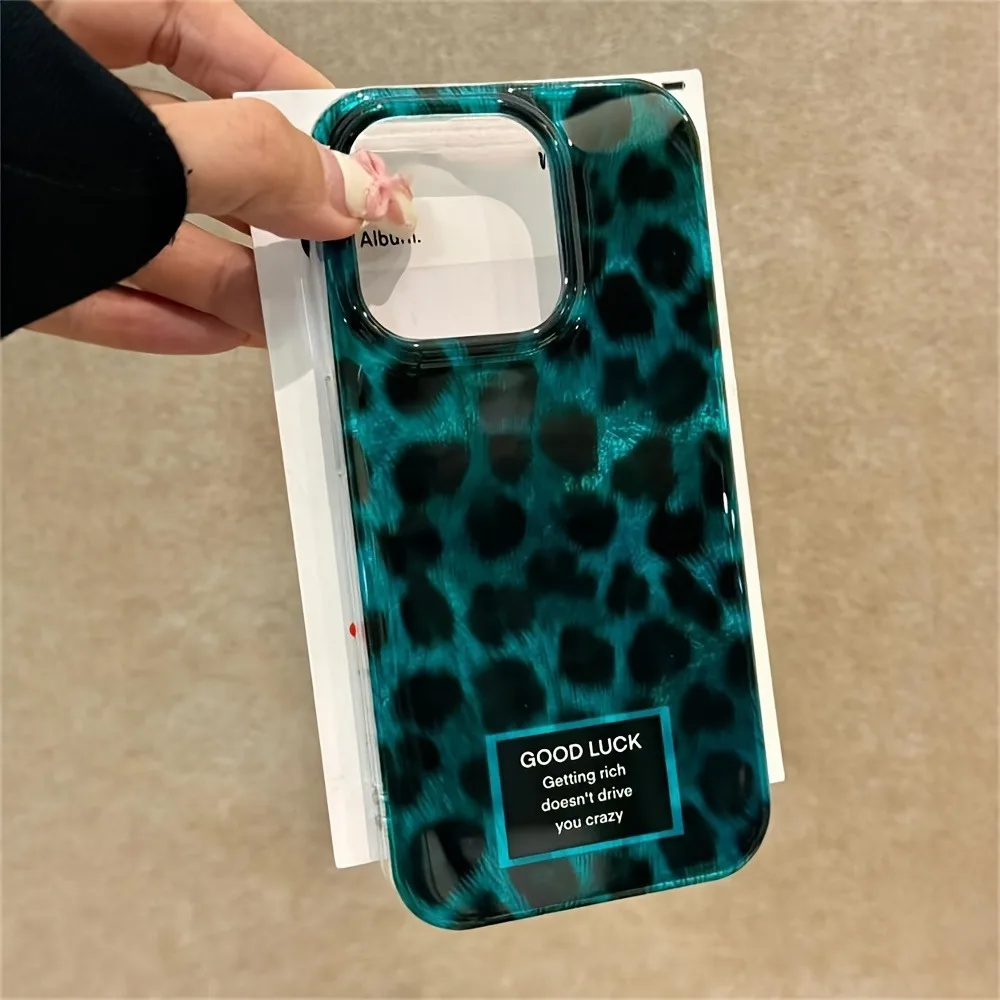 レトロレーザーキュートなヒョウ柄のiPhoneケース iPh - Phone Cases Durable のレビューと価格