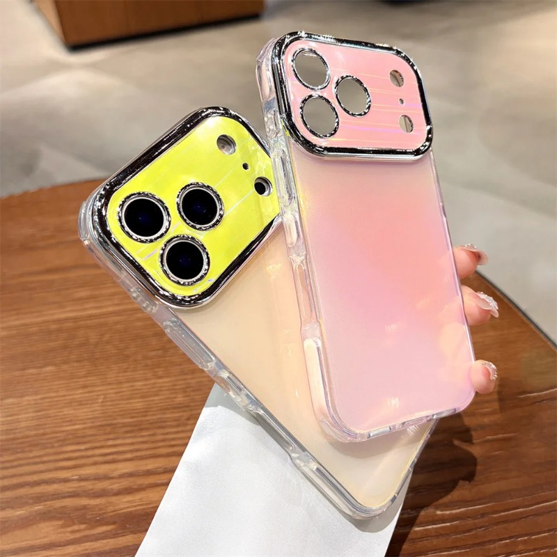 グリッターレーザーオーロラレンズ キャンディカラー 光沢のあ - Camera Lens Protector のレビューと価格