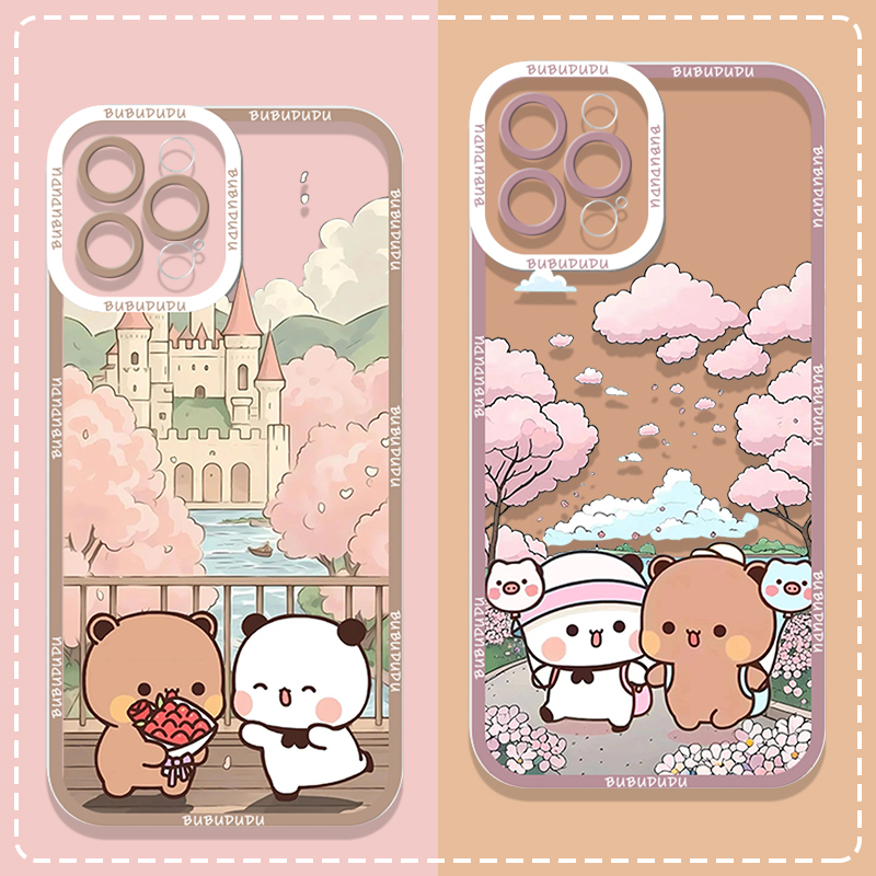 かわいいBUBU DUDUカップルクリアスマホケース、Sam - Phone Cases For Samsung のレビューと価格