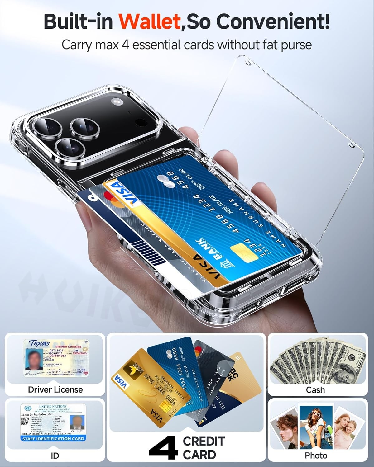 Apple iPhone 17 Pro Max、17 Pro - Slim Card Slot Case のレビューと価格