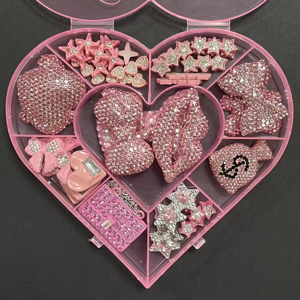卸売の豪華なダイヤモンドボウパース香水瓶バタフライパースリッ - Phone Cases Junk のレビューと価格