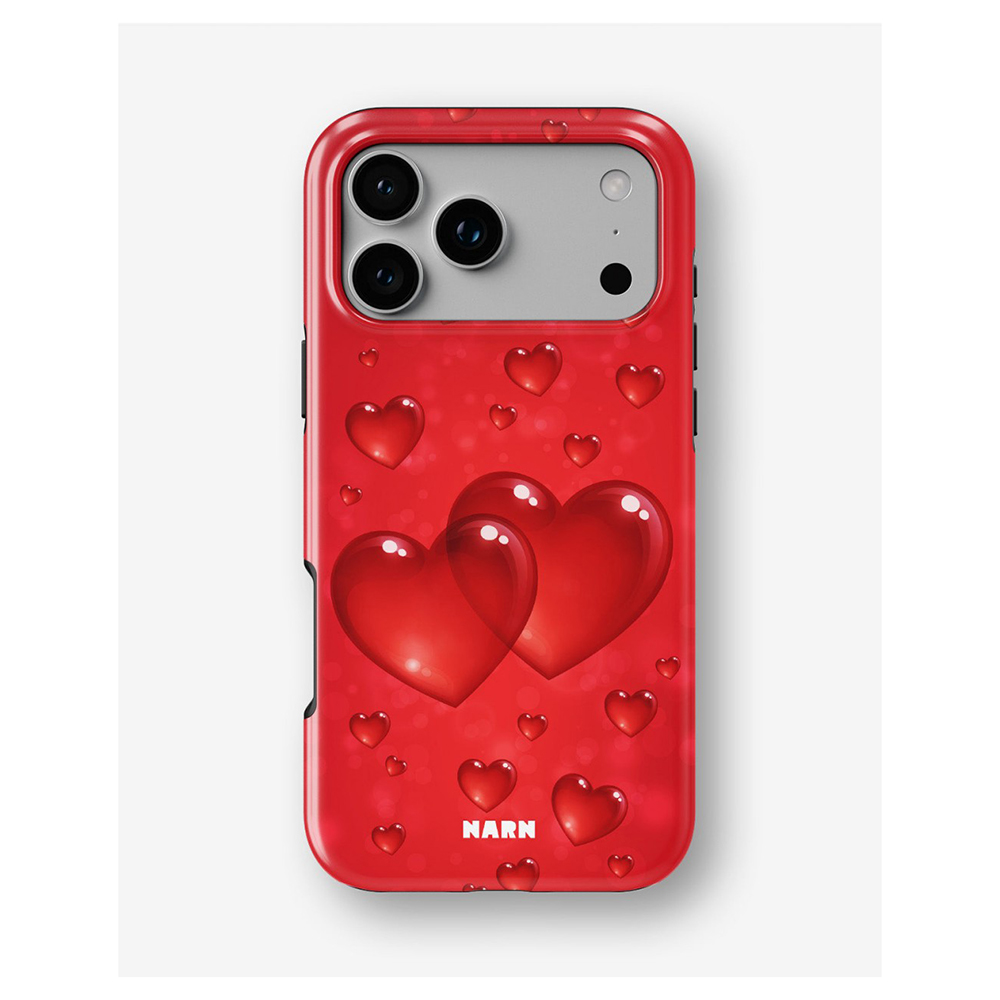 ラグジュアリー Clmj グロッシーレッド ラブハート バブ - Phone Cases Redbubble のレビューと価格
