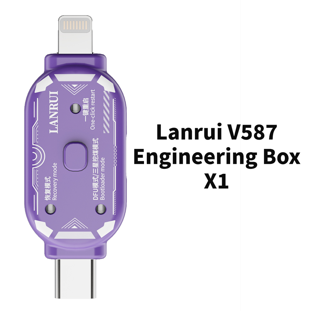 Lanrui V587 DFUリカバリーケーブル 自動接続ラ - Phone Cases Rubber のレビューと価格
