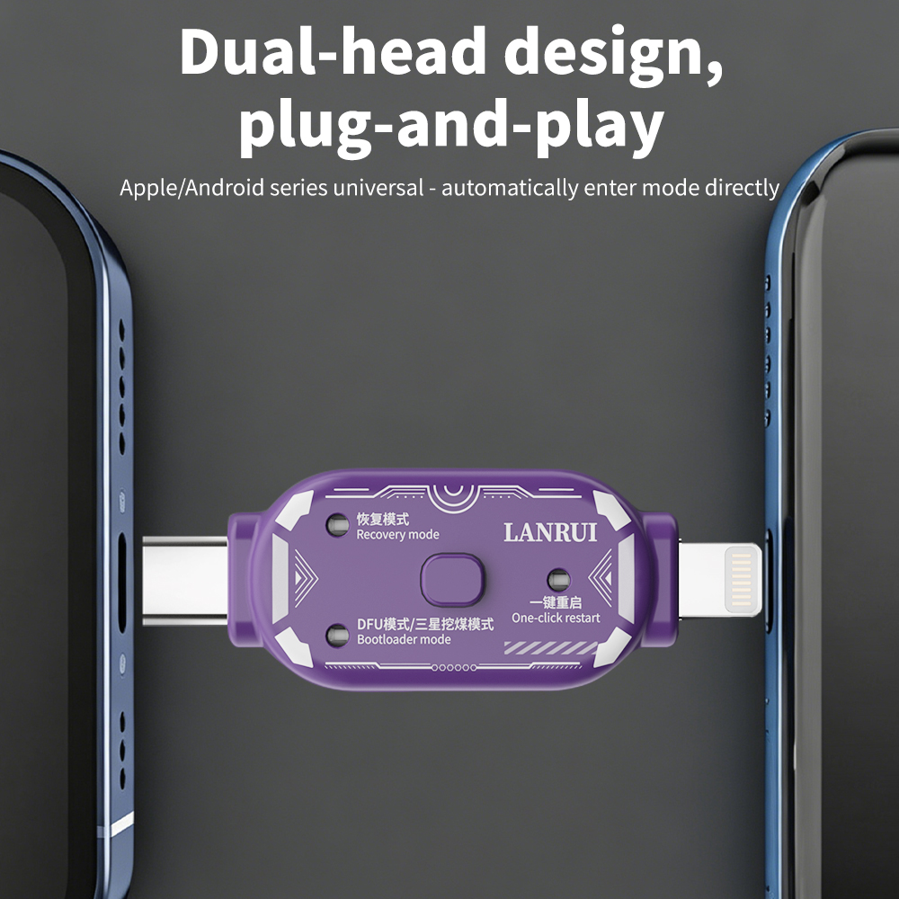 Lanrui V587 DFUリカバリーケーブル 自動接続ラ - Phone Cases Rubber のレビューと価格