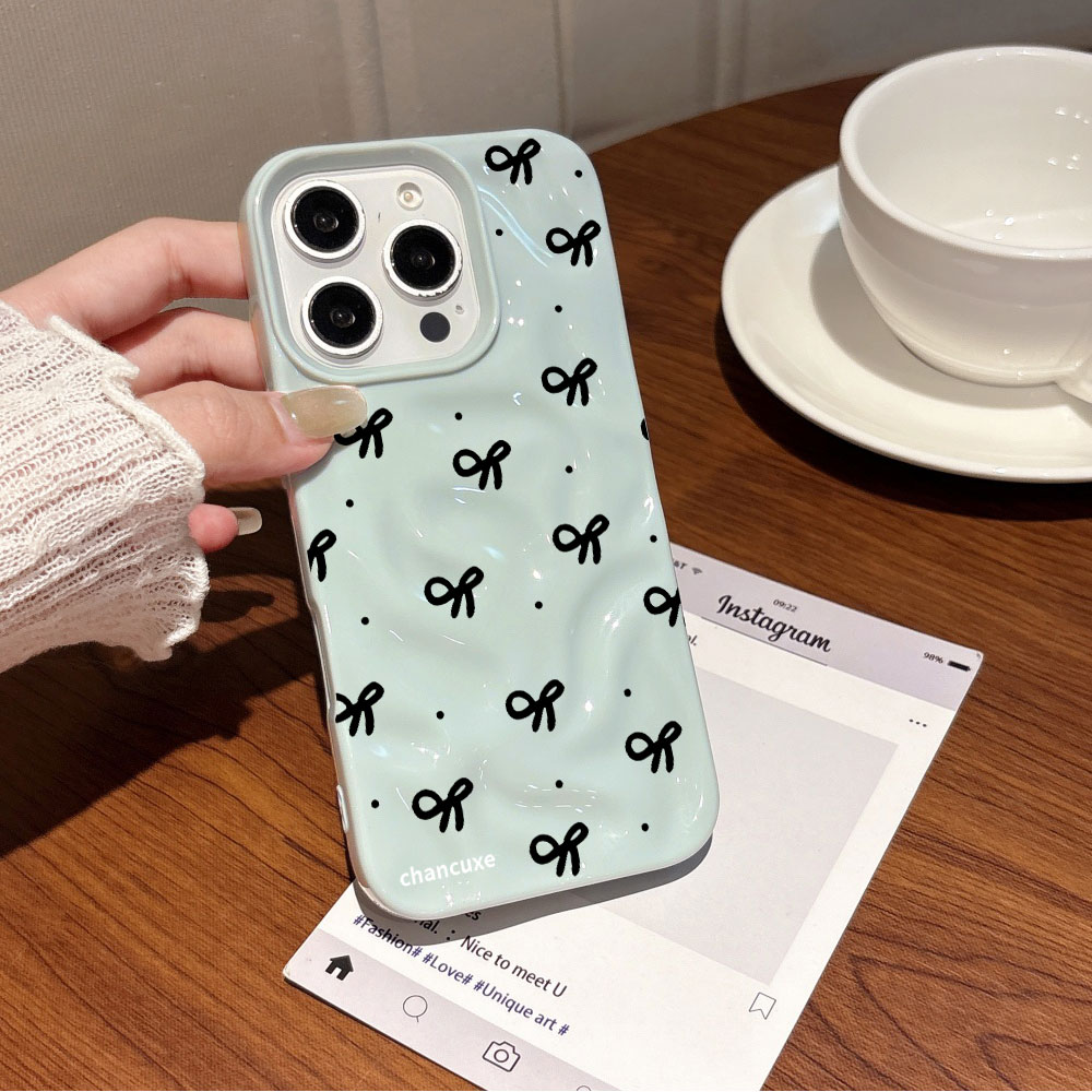 3D水波紋レッドハートプリントiPhoneケース iPhon - Phone Cases Durable のレビューと価格