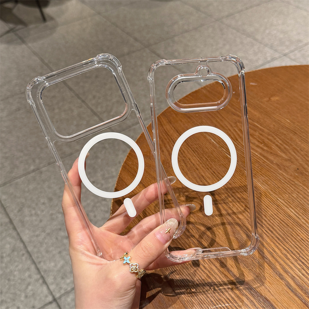 高度な透明磁気エアバッグ保護電話ケース、Nothing Ph - Phone Cases Nothing 3A のレビューと価格