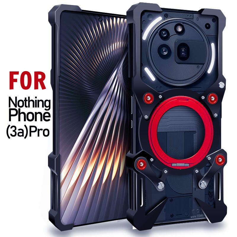 強力な耐衝撃メタルアーマーケース Nothing Phone - Phone Cases Nothing 3A のレビューと価格
