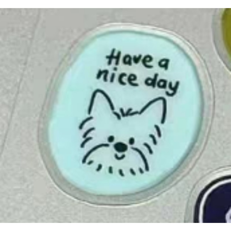 かわいい漫画の猫犬3D透明樹脂ステッカーゼリーデカールDIY - Phone Cases Rubber のレビューと価格