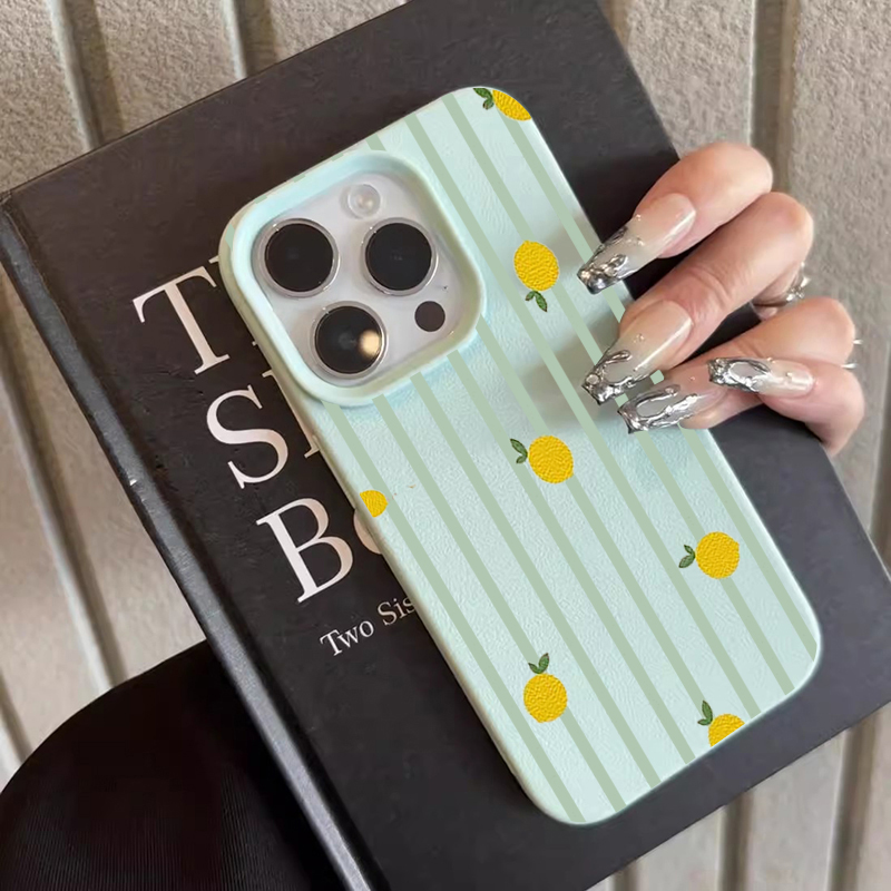 耐衝撃性のある可愛いレモン柄シリコン製iPhoneケース（i - Phone Cases Cute のレビューと価格