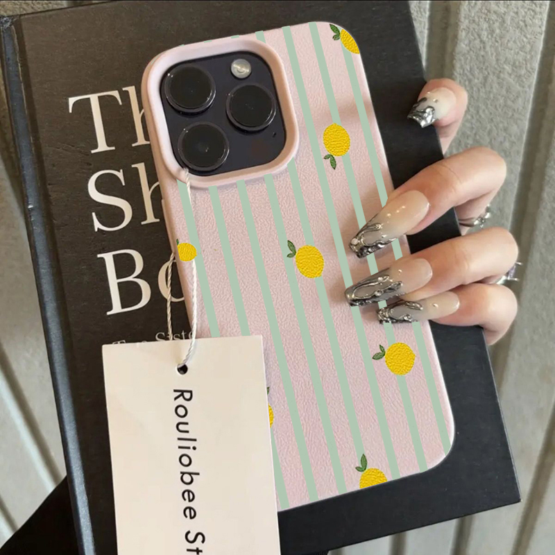 耐衝撃性のある可愛いレモン柄シリコン製iPhoneケース（i - Phone Cases Cute のレビューと価格