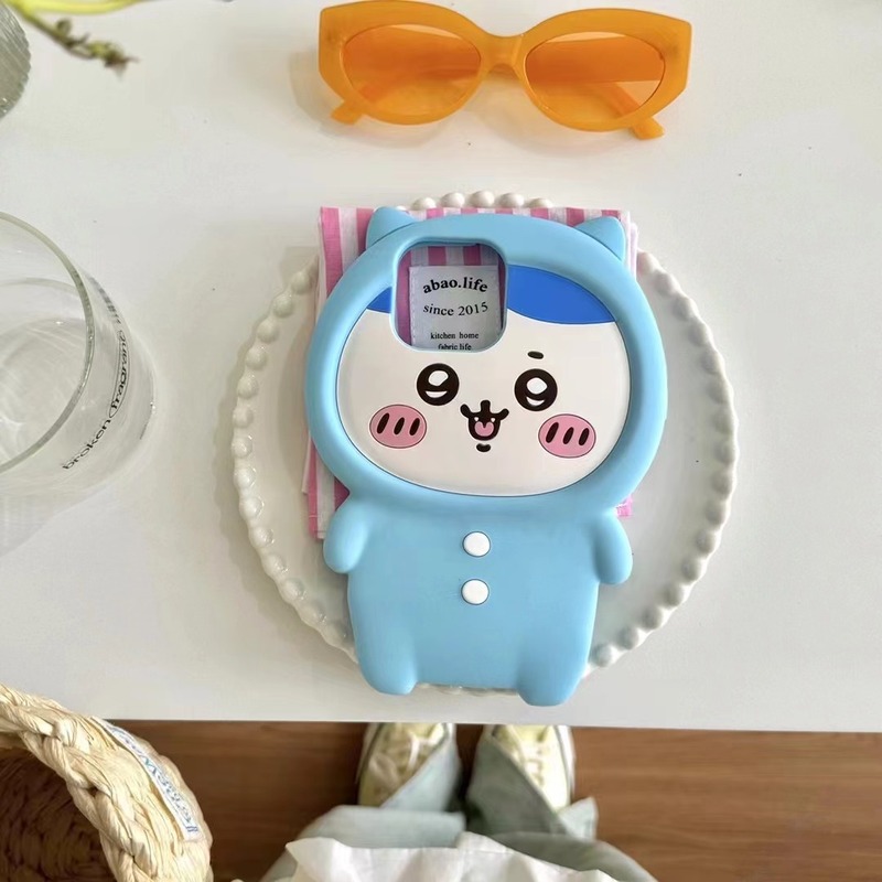 漫画3DパジャマうさぎハチワレiPhoneケース iPhon - Phone Cases Durable のレビューと価格