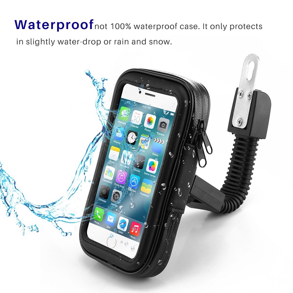 防水バイク用携帯電話ホルダーバッグケース iPhone 15 - Phone Cases Reviews のレビューと価格