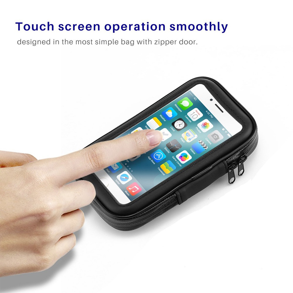 防水バイク用携帯電話ホルダーバッグケース iPhone 15 - Phone Cases Reviews のレビューと価格