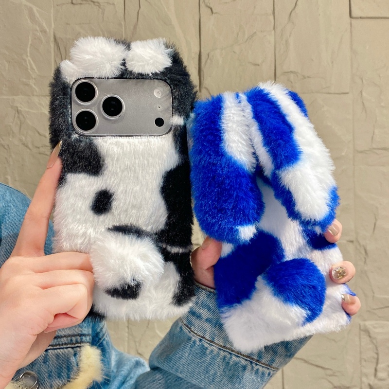 可愛いウサギデザインのふわふわスマホケース iPhone 1 - Phone Cases Cute のレビューと価格