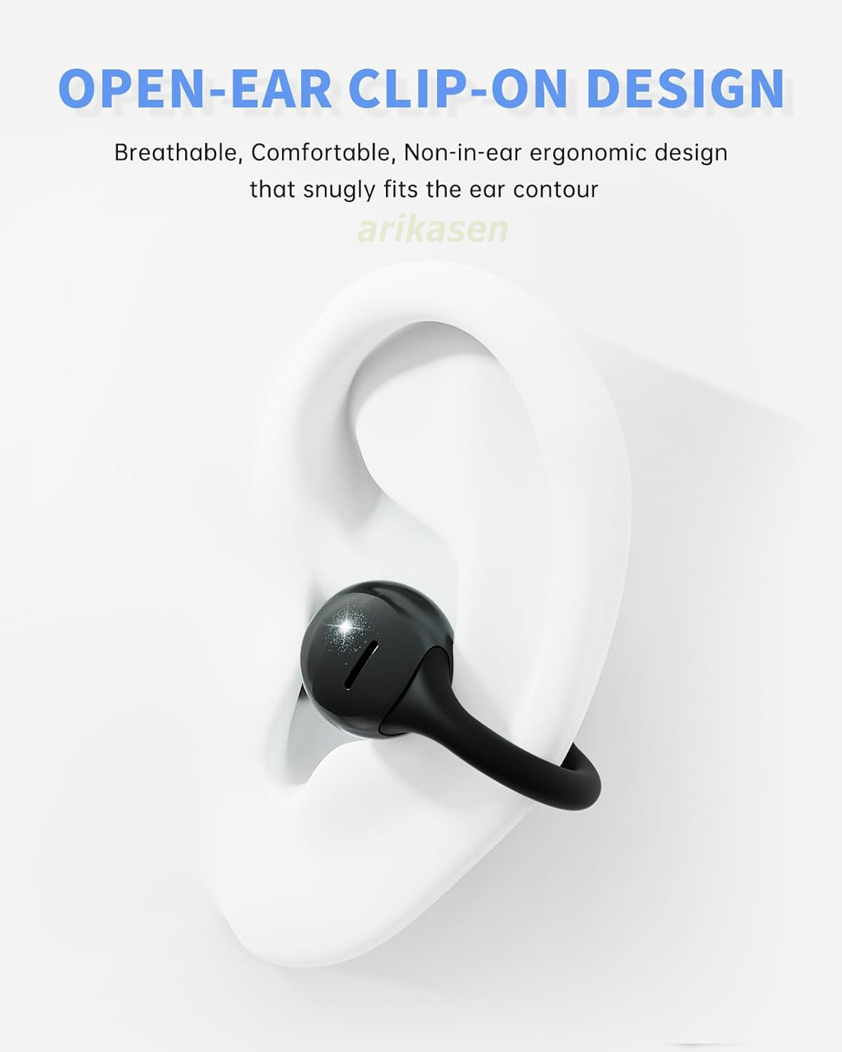 クリップオンイヤホン Bluetooth 6.0 ワイヤレス - Phone Cases On Amazon のレビューと価格