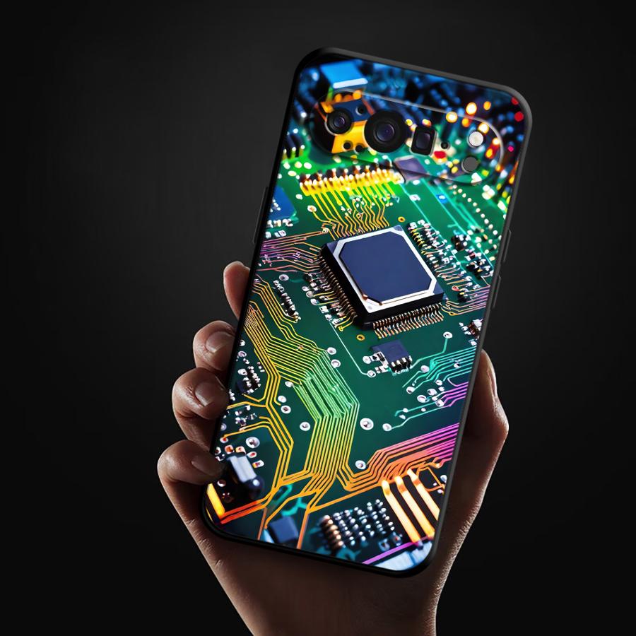 レトロな回路基板デザインのスマホケース Google Pix - Phone Cases Google Pixel 10 Pro のレビューと価格