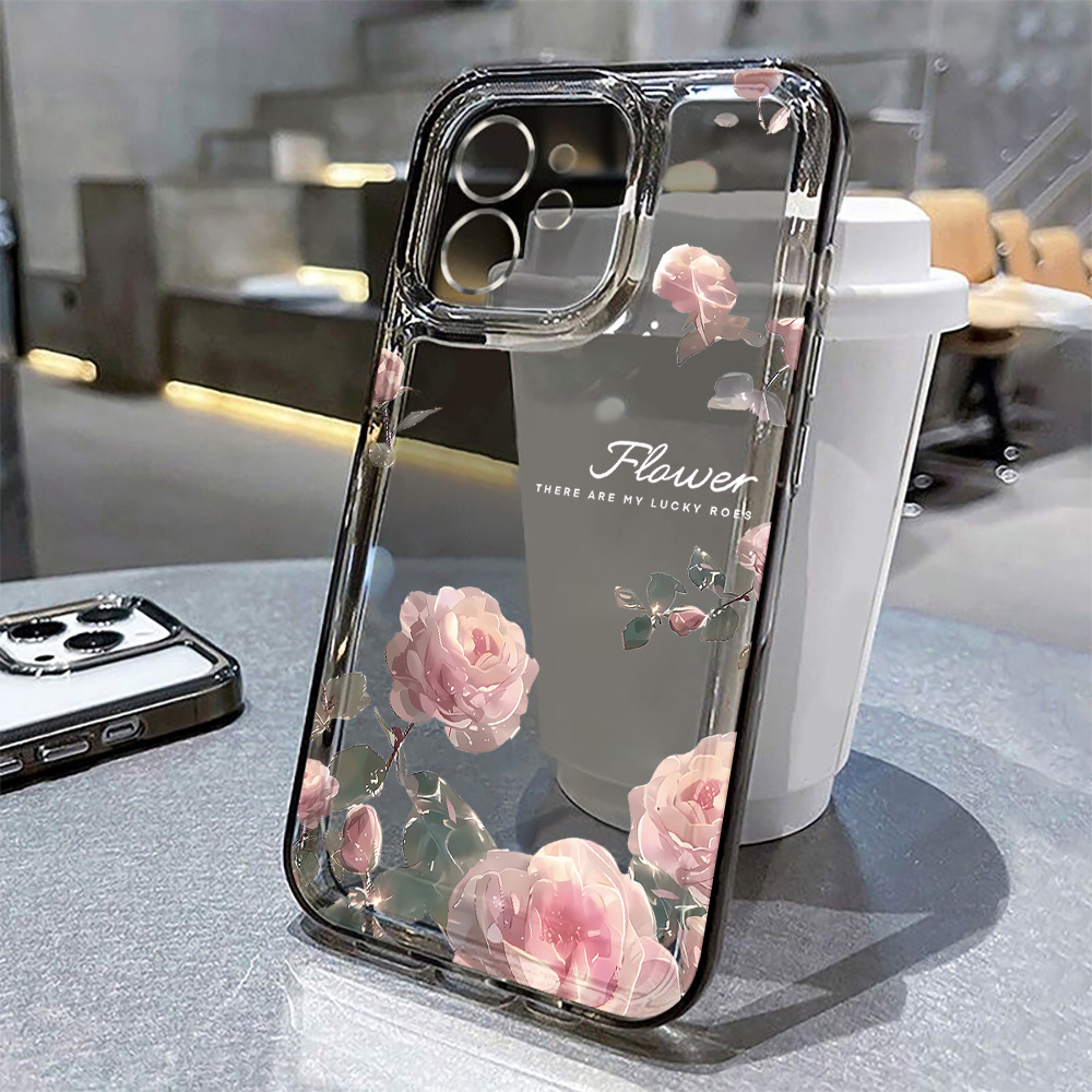 蓮の花柄透明スマホケース iPhone 17 13 16 P - Phone Cases Dior のレビューと価格