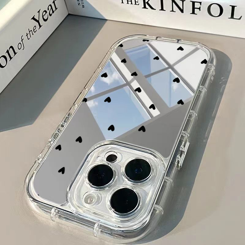 フルスクリーンハート柄スマホケース iPhone 17 16 - Phone Cases Expensive のレビューと価格